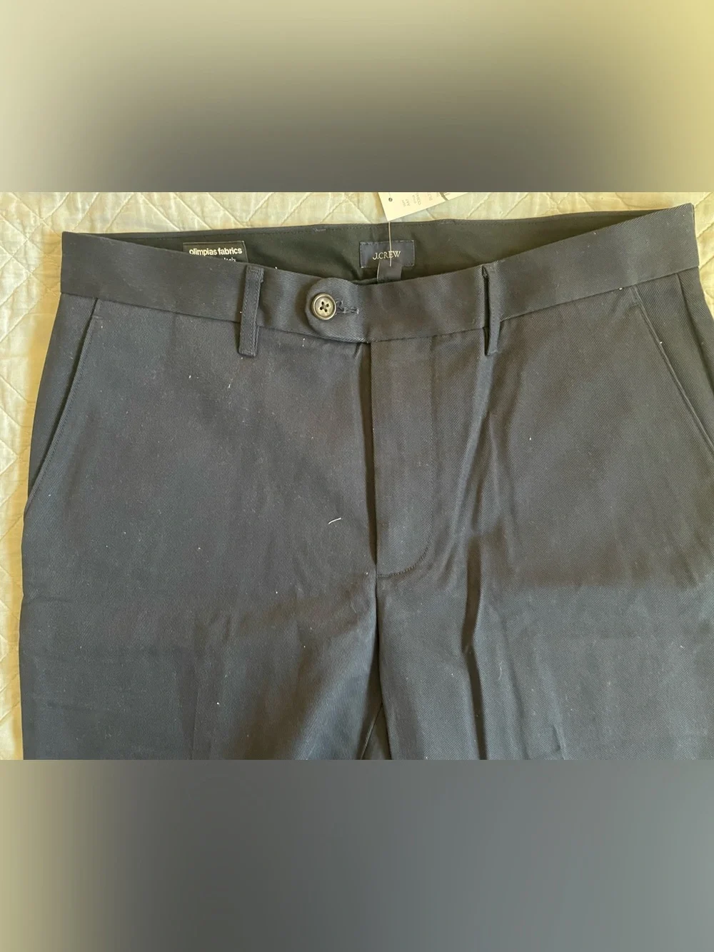 J. CREW Mercer Classic-fit trouser in Italian stretch twill Navy Size 33 CQ945